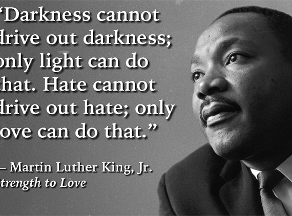 MLK: Choose to spread light and love
