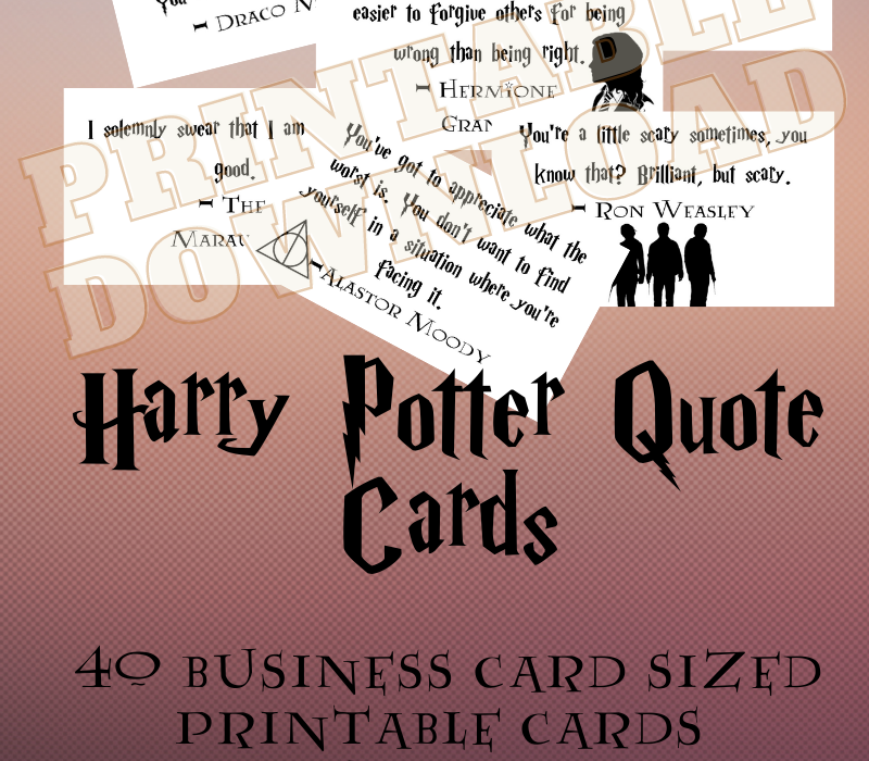 Harry Potter Bookmarks Quotes  Harry potter printables, Harry